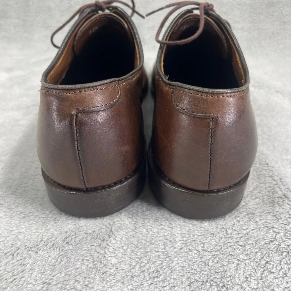 Allen Edmonds Dress Shoes Mens 11.5 Brown Park Avenue Oxford Cap Toe Leather